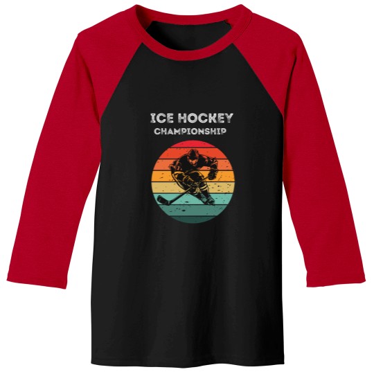 Discover Vintage Ice Hockey Baseball Tees