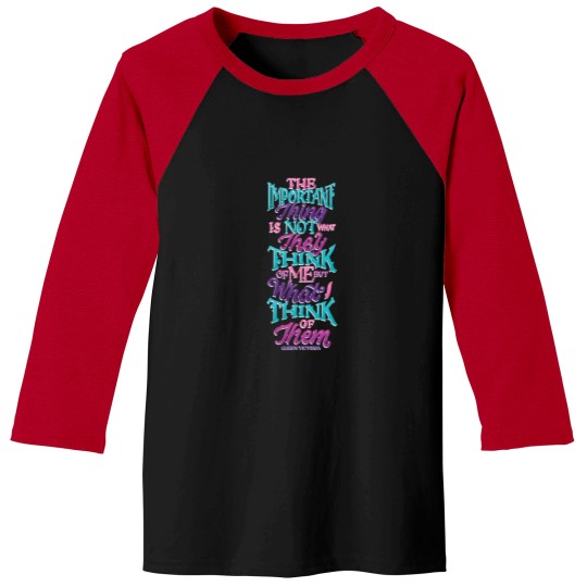 Discover What I Think of Them Baseball Tees