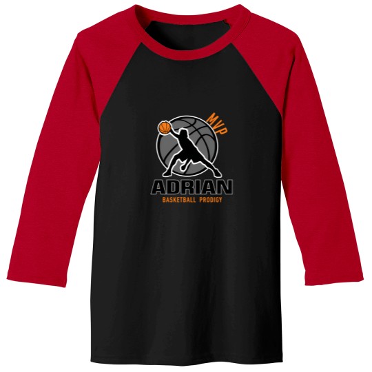 Discover Adrian Mvp Custom Player Basketball Prodigy Your Name Baseball Tees