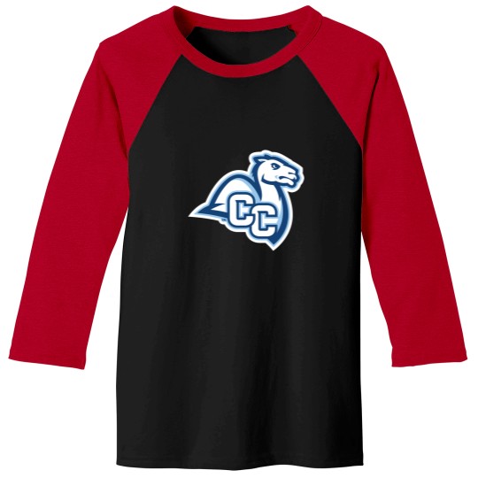 Discover Connecticut College camel athletics gifts souvenirs Baseball Tees