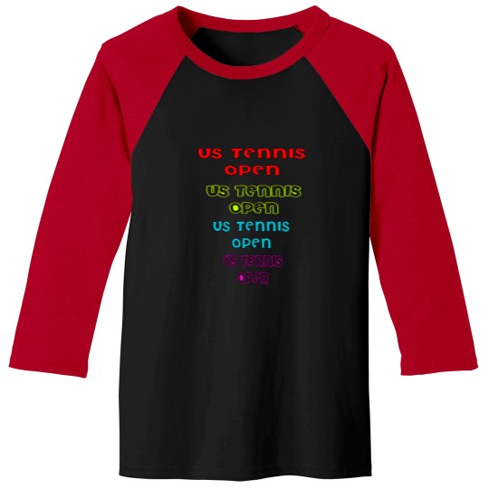 Discover Us Tennis Open Baseball Tees