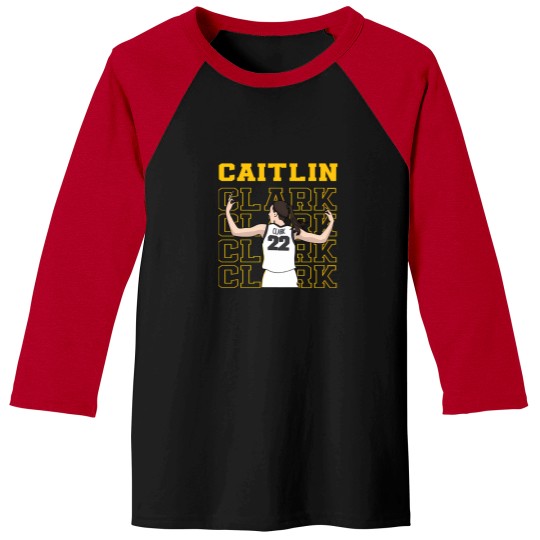 Discover 22 Caitlin Clark Iowa Baseball Tees
