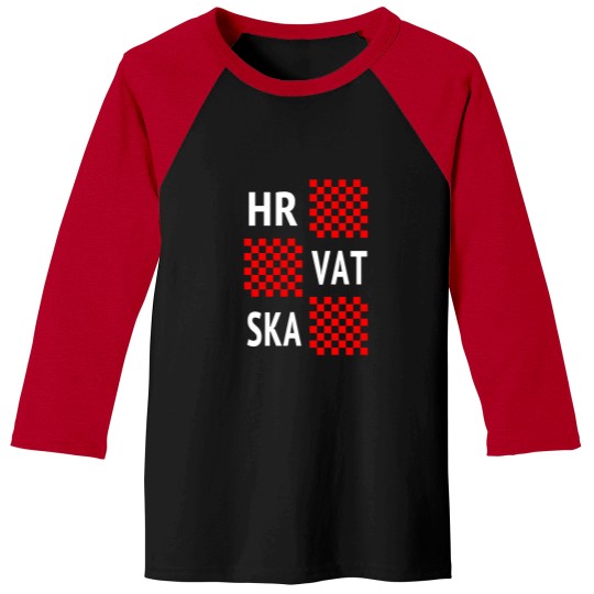 Discover Hrvatska Croatian Soccer Croatian Football Baseball Tees