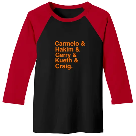 Discover 03' Orangemen Baseball Tees