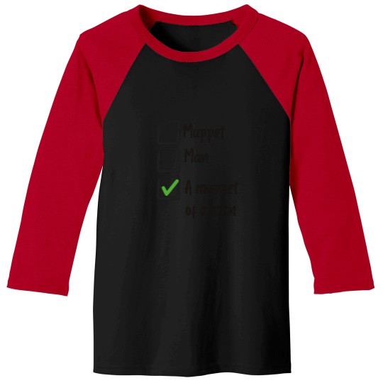 Discover Man2 Muppet Baseball Tees