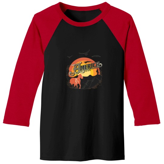 Discover America Band Baseball Tees