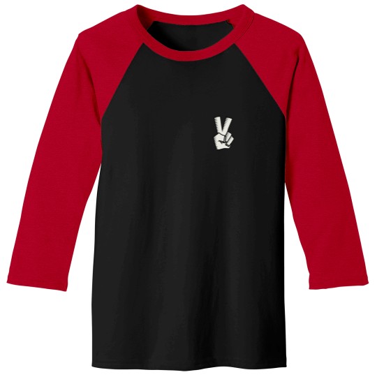 Discover Shinigami Death God Peace Hand Sign Baseball Tees