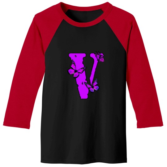 Discover purple v Baseball Tees