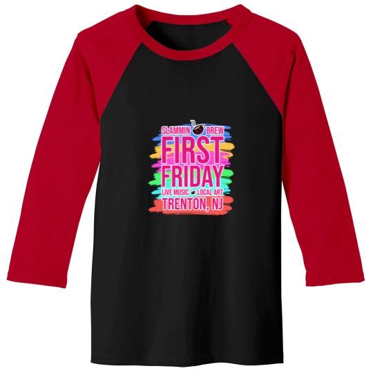 Discover First Friday Baseball Tees