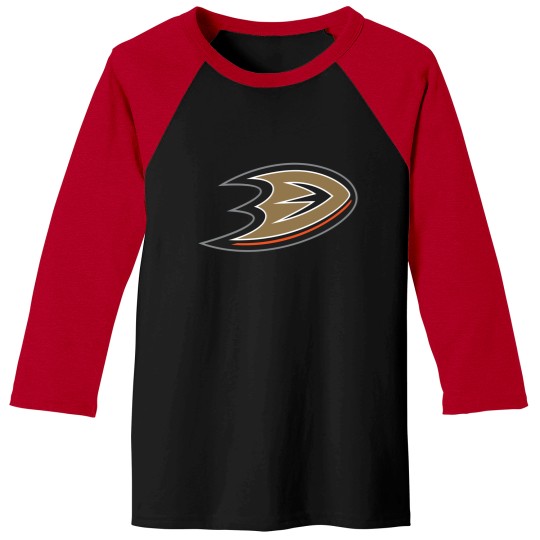 Discover Anaheim Ducks Logo Baseball Tees