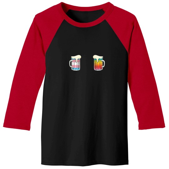 Discover Womens Beer Bra St Patricks Day LGBTQ TransGende Baseball Tees