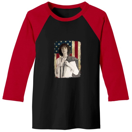 Discover Vintage American Flag Patti Smith Legend Baseball Tees