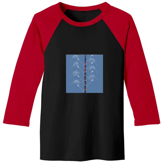Discover heavy 8 crew boat Long Baseball Tees