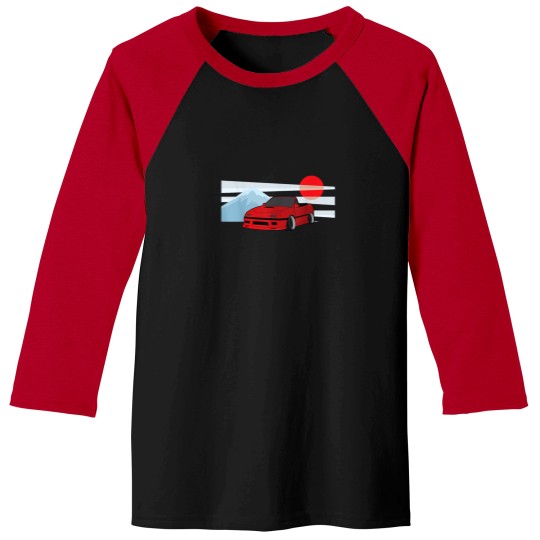 Discover Cartoon JDM FC RX7 Graphic Baseball Tees