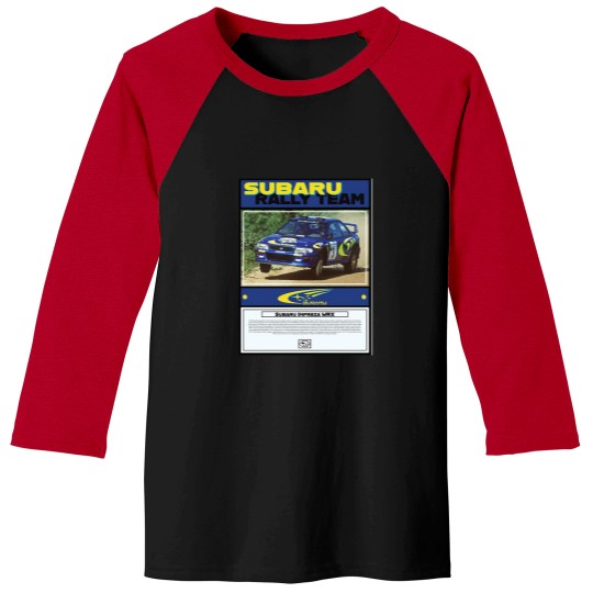 Discover WRX World Rally Baseball Tees