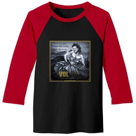Discover Volbeat Lola Montez Long Sleeve T Shirt Baseball Tees