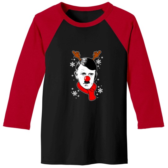Discover Adolf the red nosed reindeer Baseball Tees