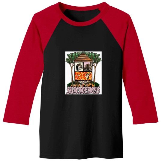 Discover LONG TERM EFFECTS OF SUFFERING - SUICIDEBOYS ALBUM COVER Baseball Tees