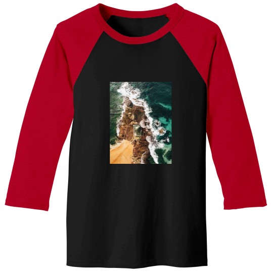Discover natural pool in manly beach australia Graphic Baseball Tees