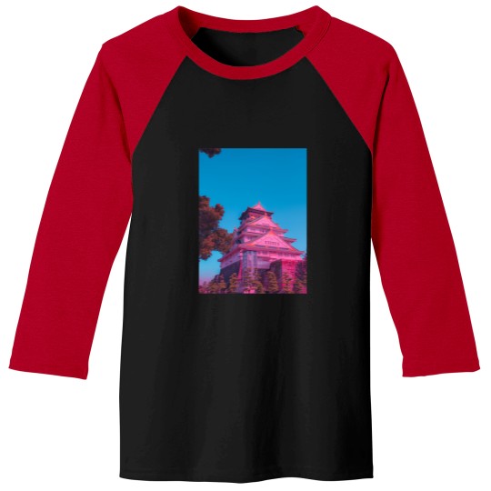 Discover Osaka Pink Castle 2017 Baseball Tees