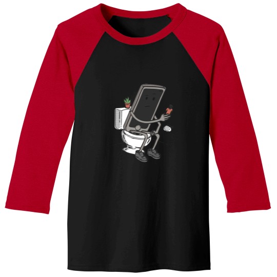 Discover Toilet Humour Baseball Tees