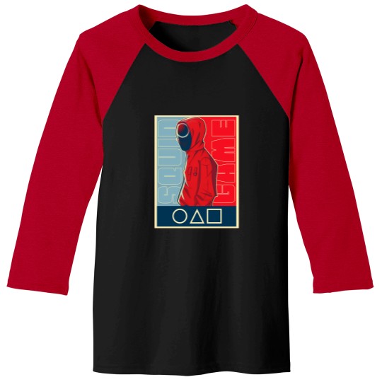 Discover Squid Cosplay Netflix 4 Baseball Tees