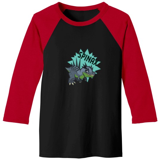 Discover Spinax Fossil Fighters Altispinax Dinosaur Baseball Tees