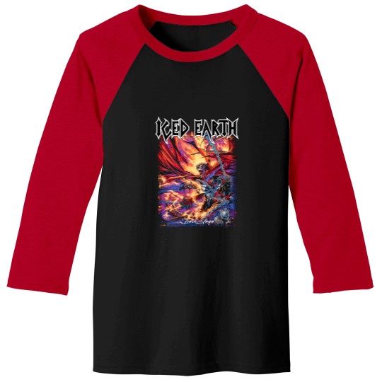 Discover Iced Earth   The Dark Saga Baseball Tees