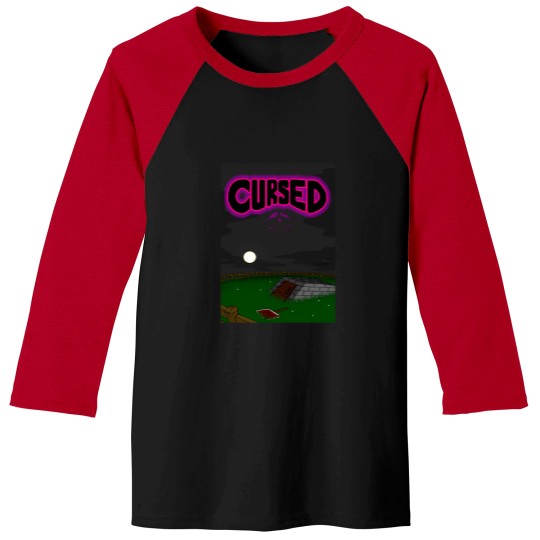 Discover Cursed Stairwell 1 Baseball Tees