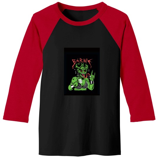 Discover In League With Bernie Graphic Baseball Tees