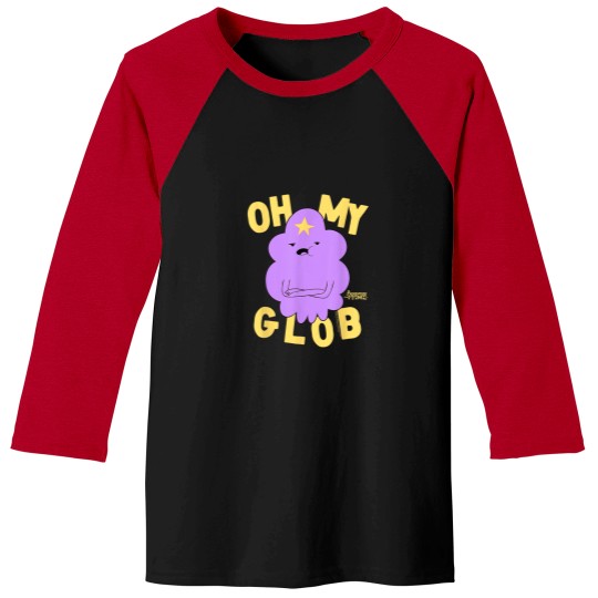 Discover Adventure Time Lumpy Space Princess Oh My Glob Baseball Tees