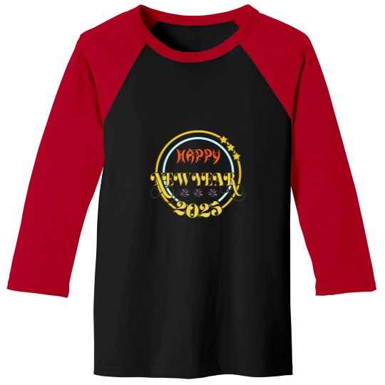 Discover Happy New Year Baseball Tees