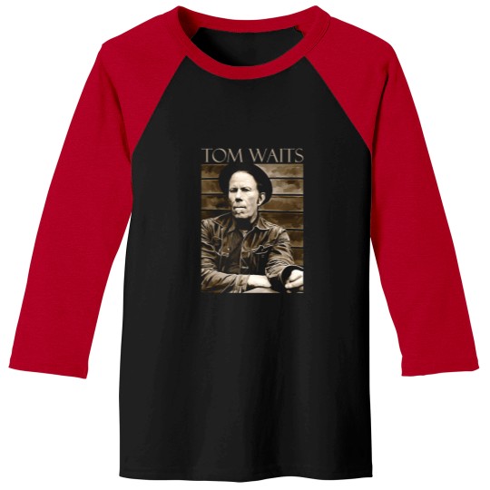 Discover Tom Waits 2 Baseball Tees