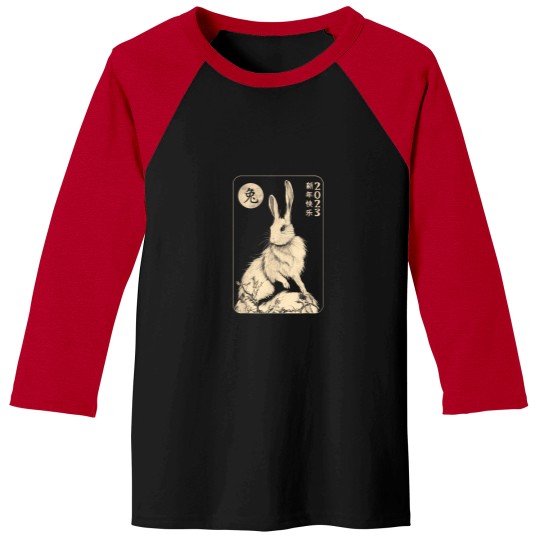 Discover White Rabbit Lover Tarot Card Year Of The Rabbit Baseball Tees