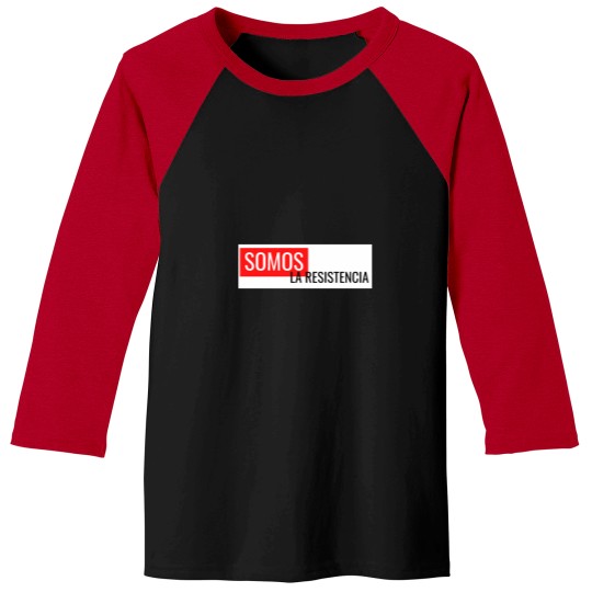 Discover We are the resistance, money heist Baseball Tees
