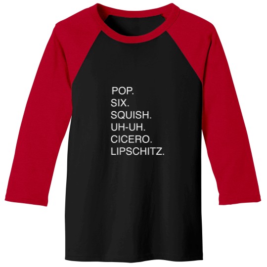 Discover Cell Block Tango Pop Six Squish Uhuh Cicero Lips Baseball Tees