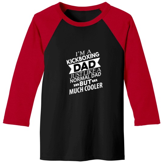 Discover Funny Cool Dad Kickboxing Baseball Tee
