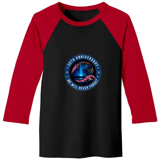 Discover We Will Never Forget 911 American Eagle Usa Flag Shirt Baseball Tees