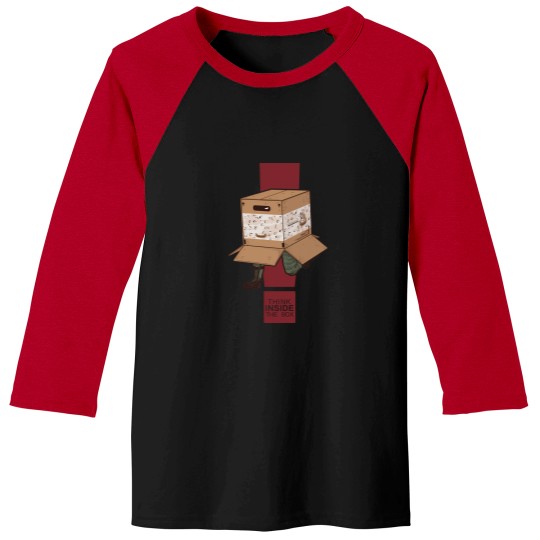 Discover Think-Inside-The-Box. T-Shirt Baseball Tees