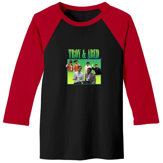 Discover Troy Abed In The Morning Poster Painting Baseball Tees
