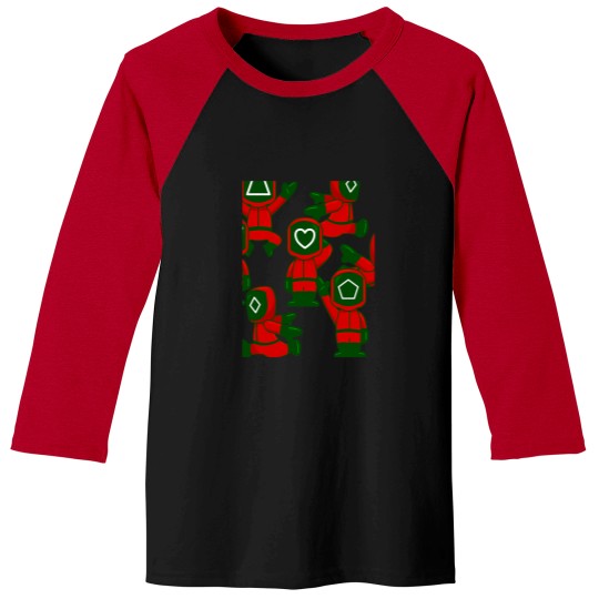 Discover Squid Cosplay Ugly Christmas Tv Show Guards Netflix Baseball Tees
