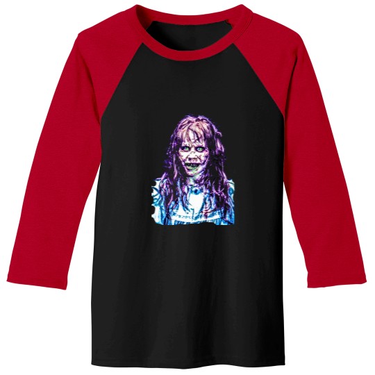 Discover the exorcist print horror Baseball Tees
