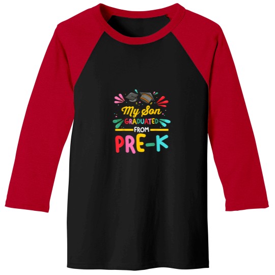 Discover my son graduated from prek prekindergarten Baseball Tees