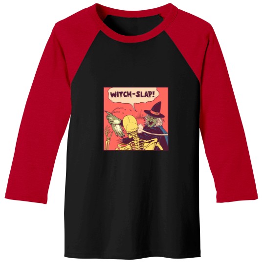 Discover Witch-Slap Baseball Tees