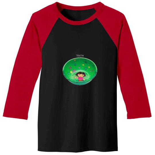 Discover You_re A Dora Bowl Baseball Tees