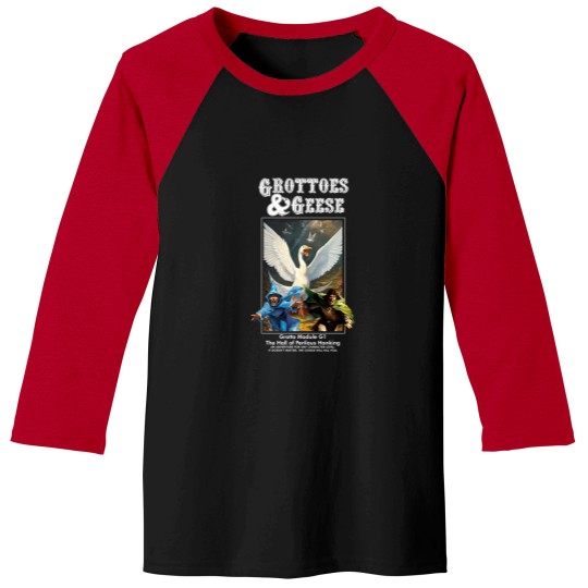 Discover Grottoes And Geese The Hall Of Perilous Honking Baseball Tees