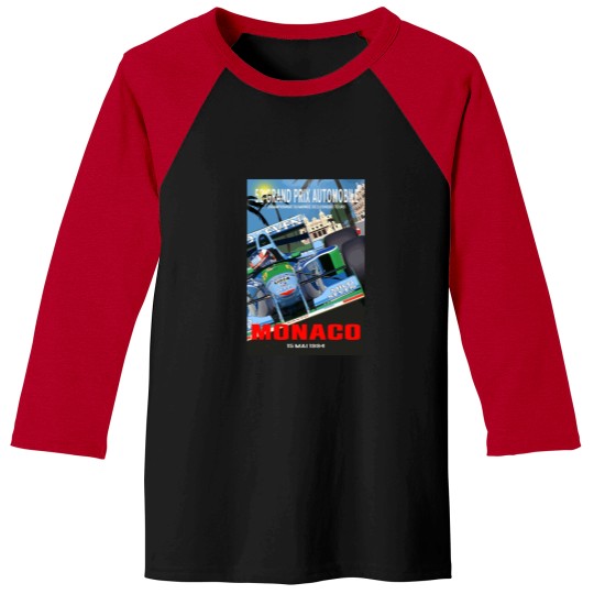 Discover 52 Grand Prix Automobile Monaco Gp 1994 - Michael Schumacher Benetton Baseball Tees
