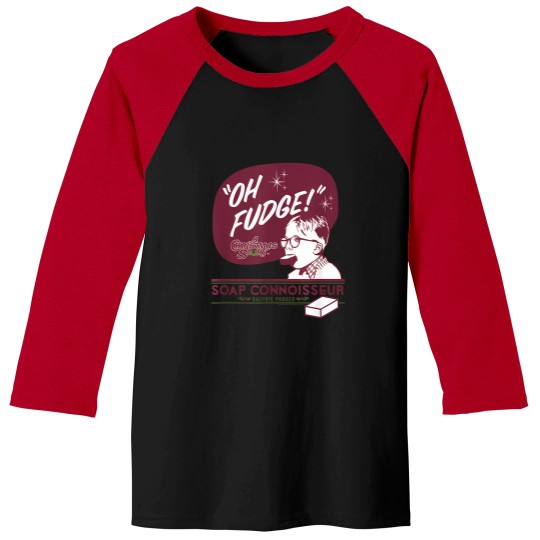 Discover une histoire de noël oh fudge soap connoisseur Baseball Tees