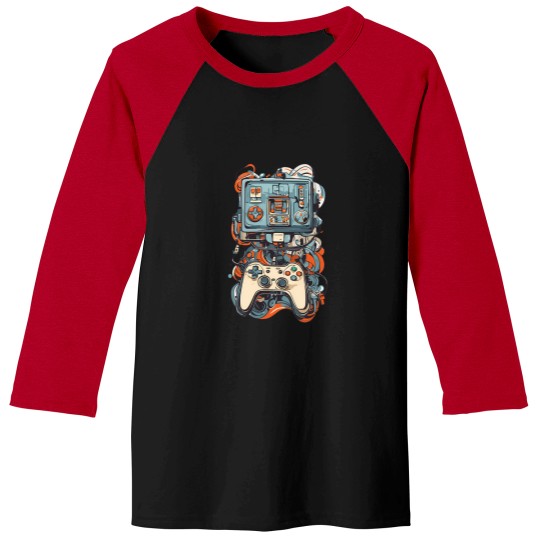 Discover Abstract Art Aesthetic Gaming Streetwear Baseball Tees
