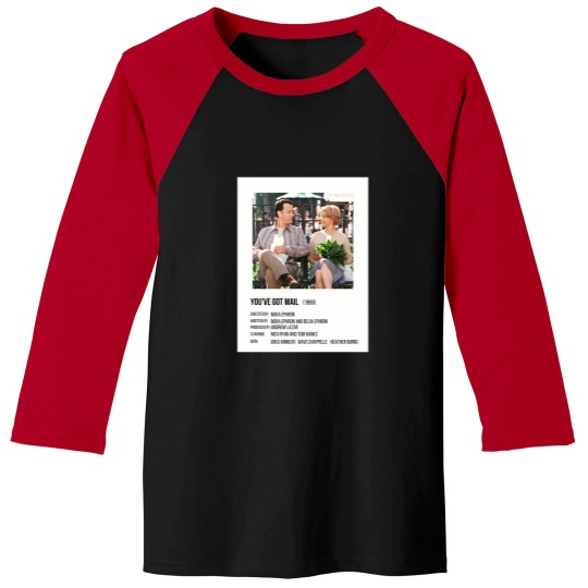 Discover You'Ve Got Mail Movie Poster (1) Baseball Tees